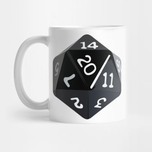 Nerdy D20 role game Mug